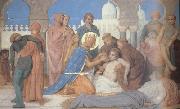 Adolphe William Bouguereau, Saint louis Caring for the Plague Victims (mk26)